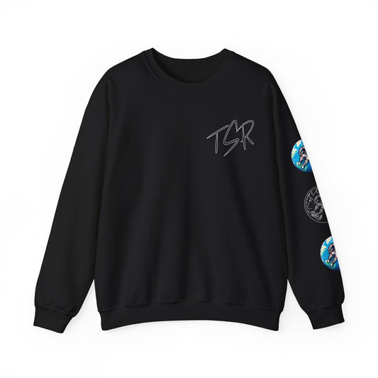 Basic Logo With Astronaut triple arm